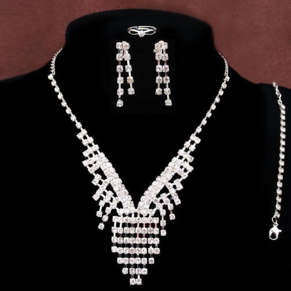 Rhinestone 4 piece Night On The Town Wedding Event